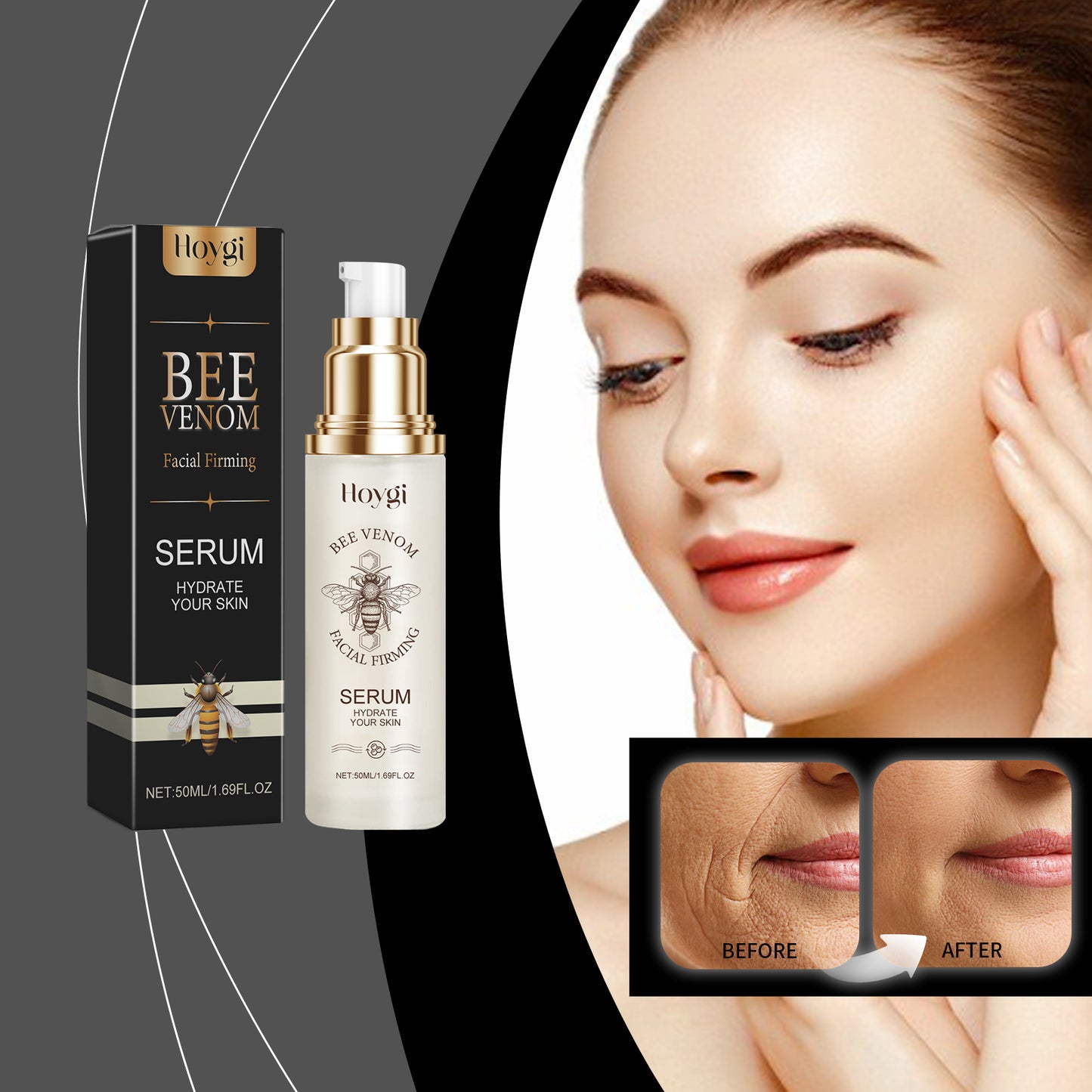 Bee Venom Facial Essence – Hydrating & Firming Collagen Skincare