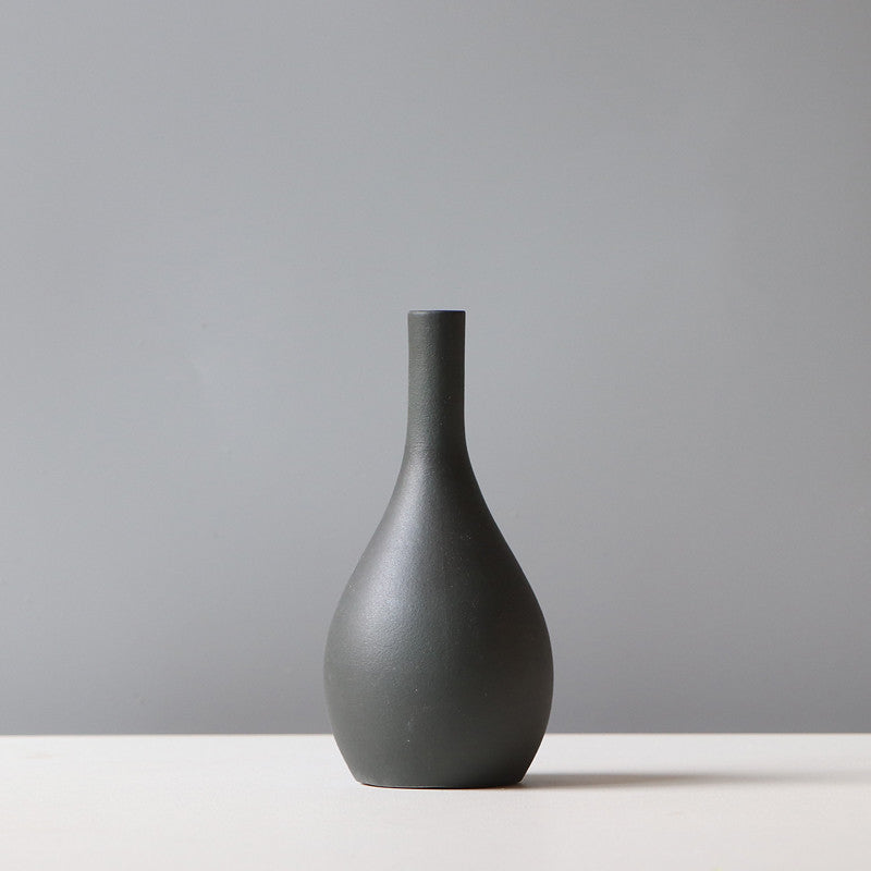 Nordic Mini Ceramic Vase – Modern Home Decor