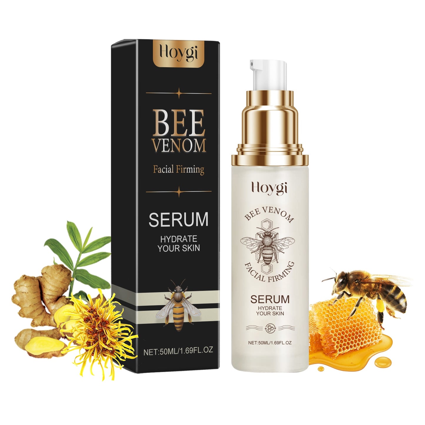 Bee Venom Facial Essence – Hydrating & Firming Collagen Skincare